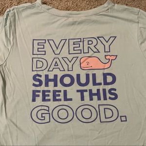 Mint green Vineyard Vines Shirt